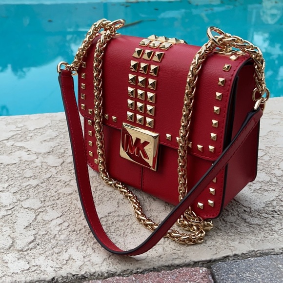 Michael Kors Handbags - Michael Kors Bag / Bag Crossbody Sonia Sm cross Body Flame 35H1G6SS5L Red